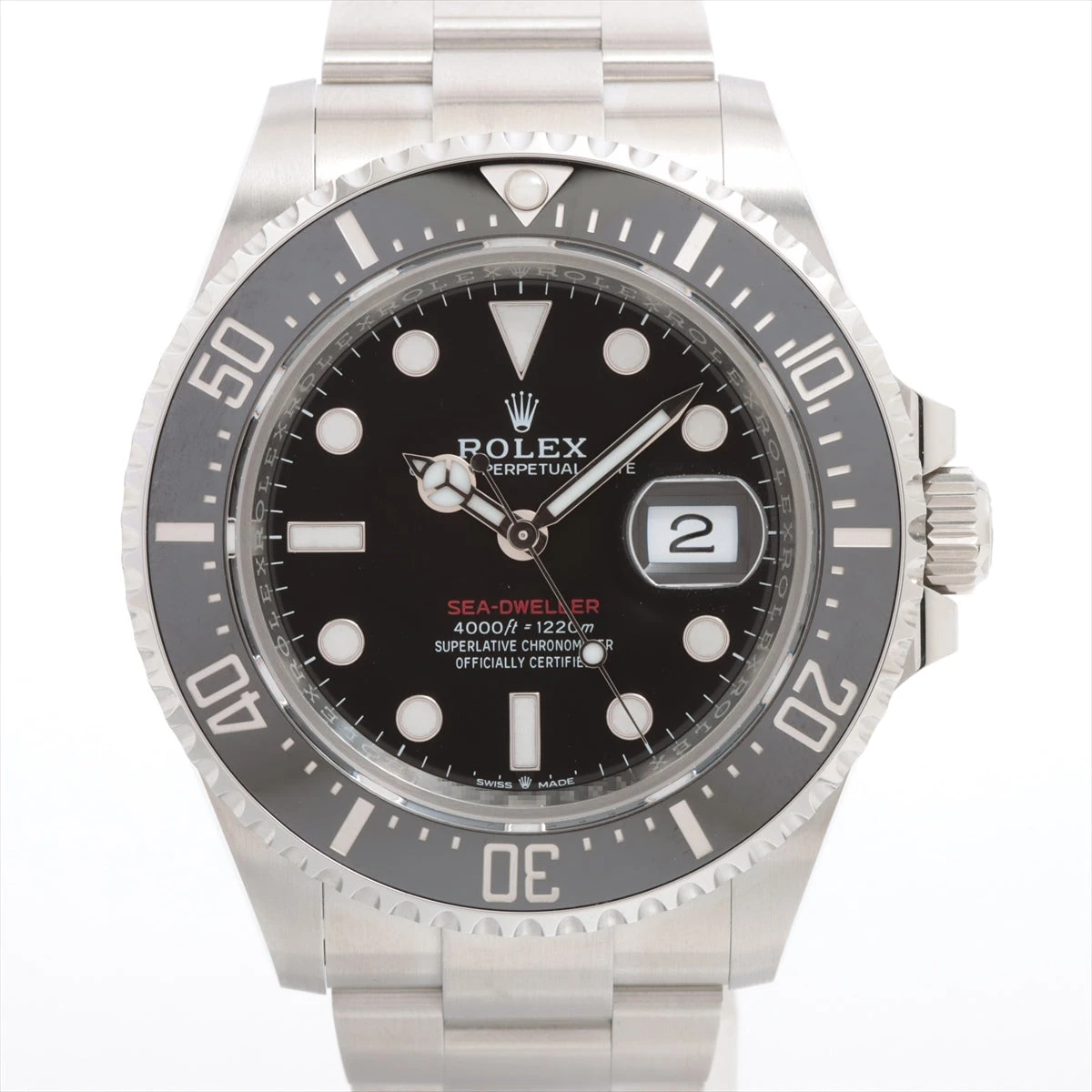 ロレックス シードゥエラー 126600 SS AT 黒文字盤 あまりごま3