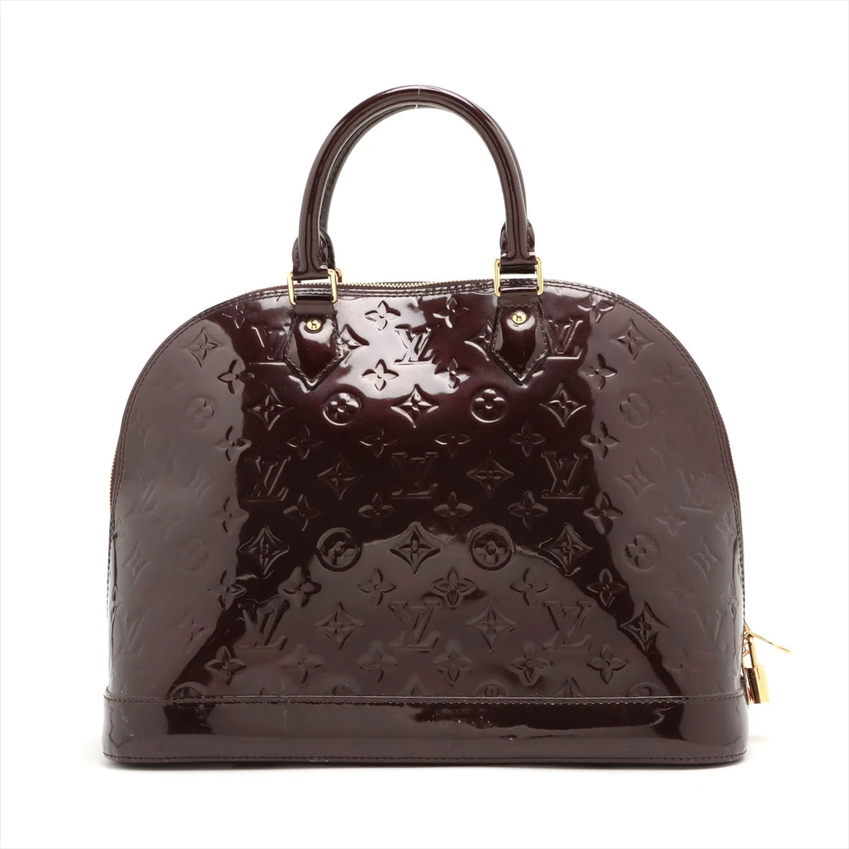 ヴィトン  ヴェルニ  アルマ  ポーチ  セット LOUIS VUITTON 美品 ＜別売ストラップセット＞ルイ・ヴィトン