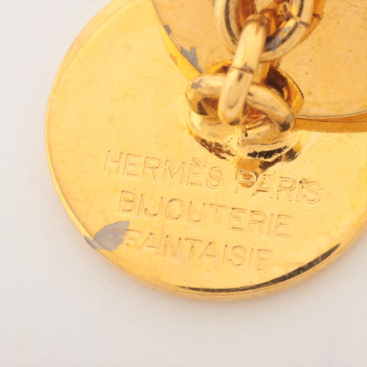 HERMES エルメス セリエ ゴールド カフリンクス HERMES エルメス セリエ カフス ゴールド カフリンクス
