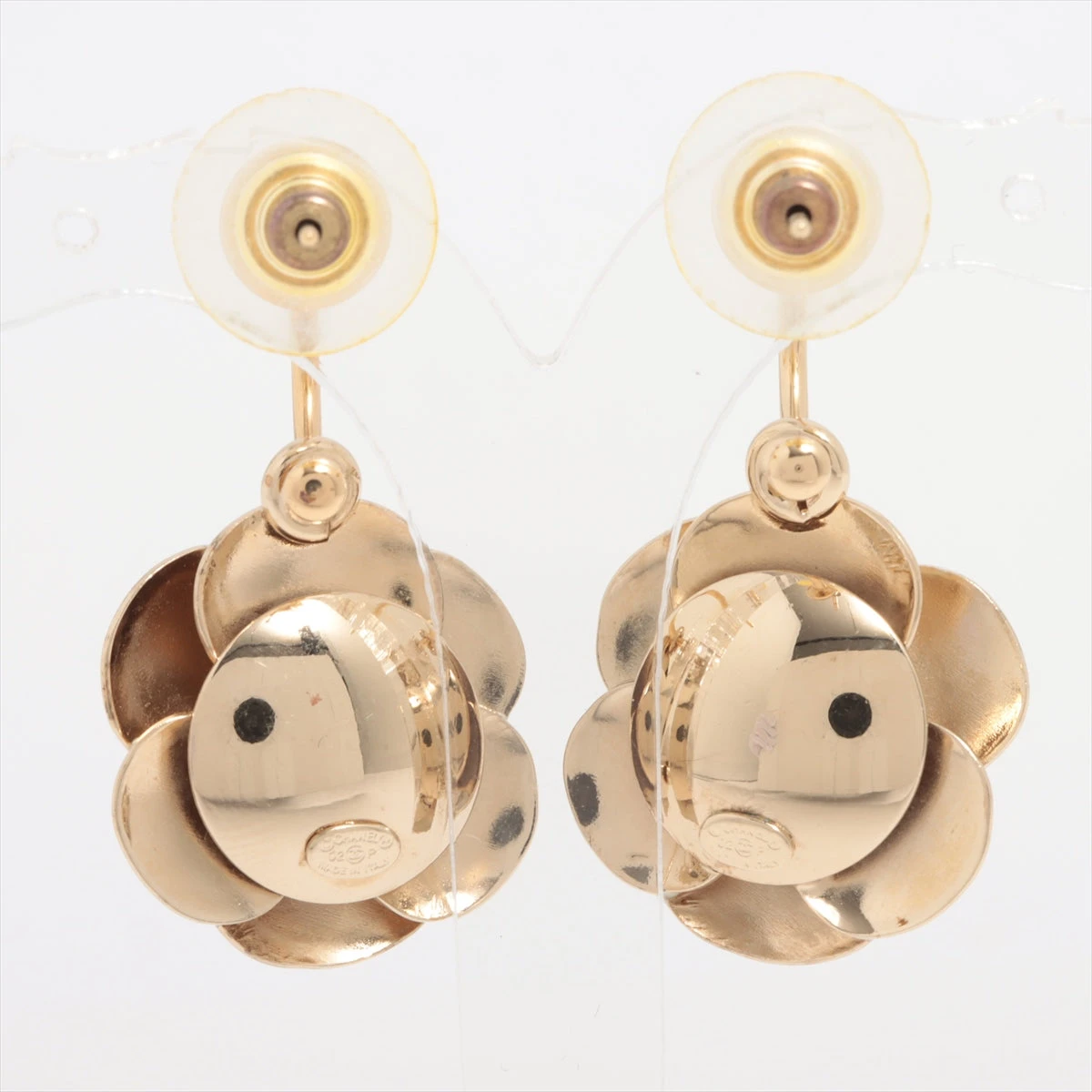 シャネル カメリア 02P ピアス(両耳用) GP ゴールド A2508727