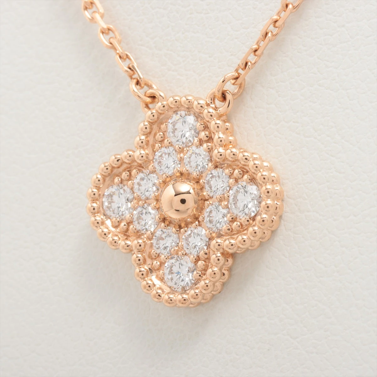 ヴァンクリーフ&アーペル ヴィンテージアルハンブラ ダイヤ ネックレス