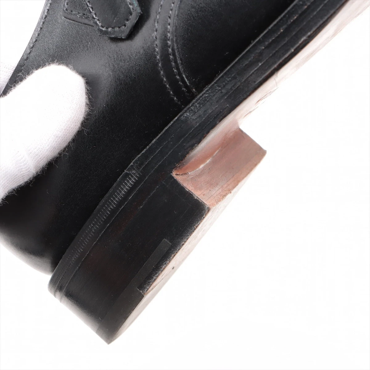 ジョンロブ レザー ドレスシューズ 6E メンズ ブラック william ダブル