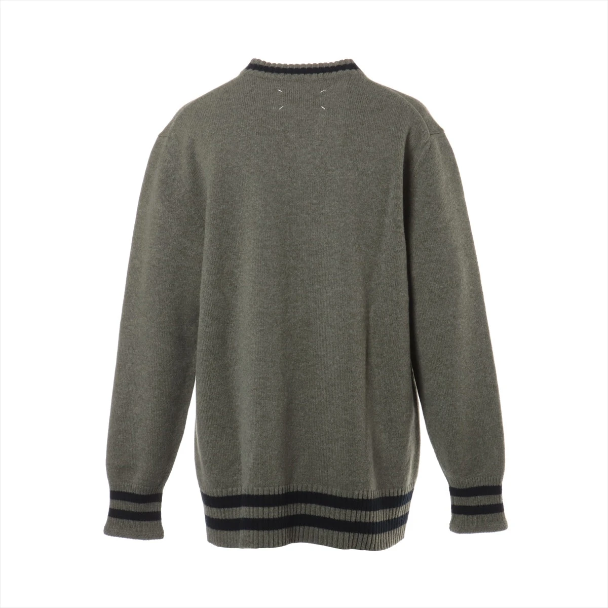 新品 XL マルジェラ 21aw スクールセーター カーキ 4971 Maison Margiela（旧Maison Martin Margiela） - 新品 XL