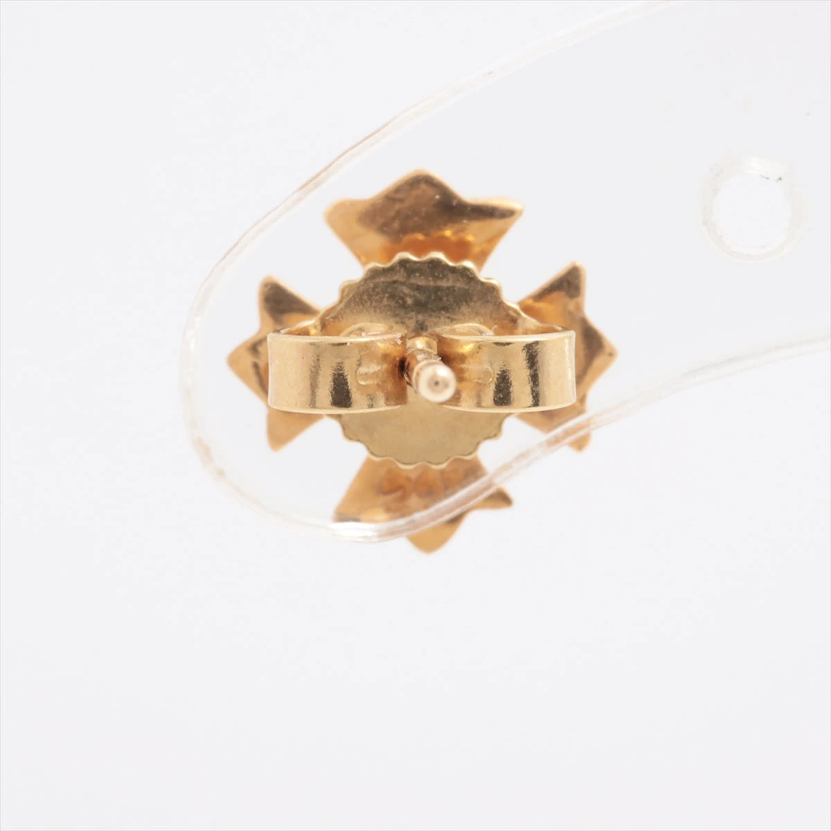 22k  スタッドピアス　chプラス　ワンダイヤ スタッドピアス メンズ　片耳 22k スタッドピアス chプラス ワンダイヤ スタッドピアス メンズ