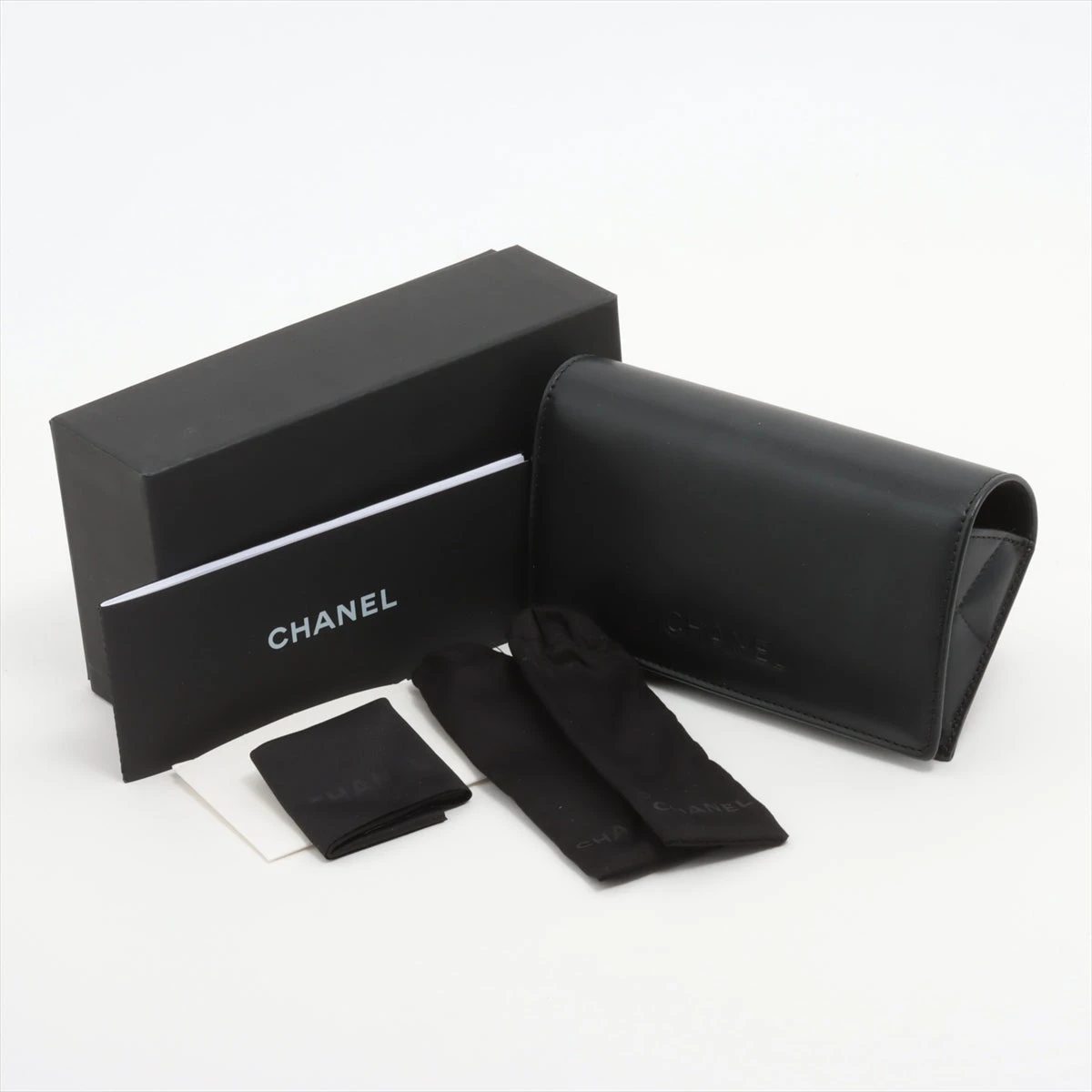 シャネル 5477-A ココマーク カメリア サングラス GP×フェイクパール