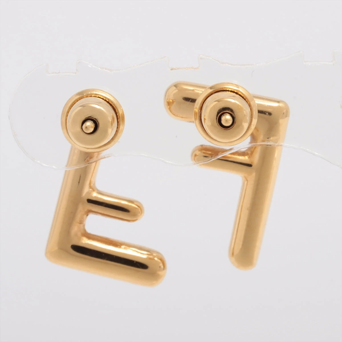 フェンディ FFロゴ ピアス(両耳用) GP ゴールド A2481857｜中古