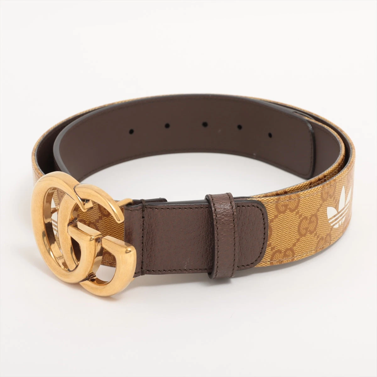 406831 Gucci X Adidas GG Marmont Belt Size 85/36