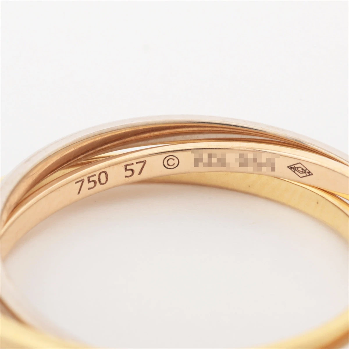 Cartier トリニティリング 13号750 57