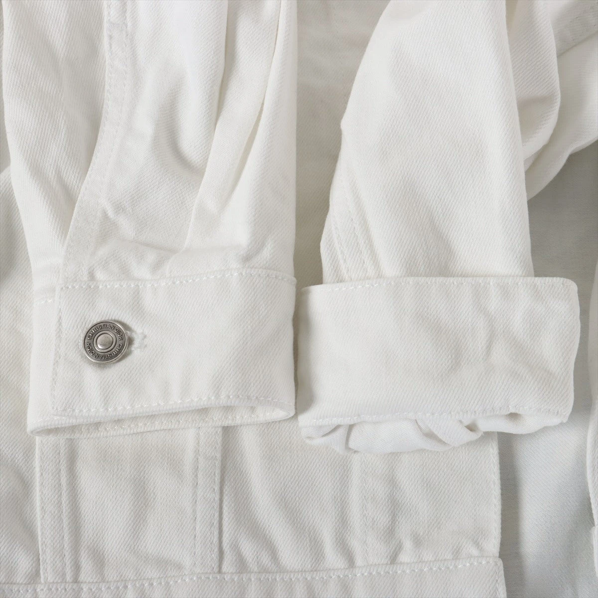 クリスチャンディオール コットン デニムジャケット I38 レディース