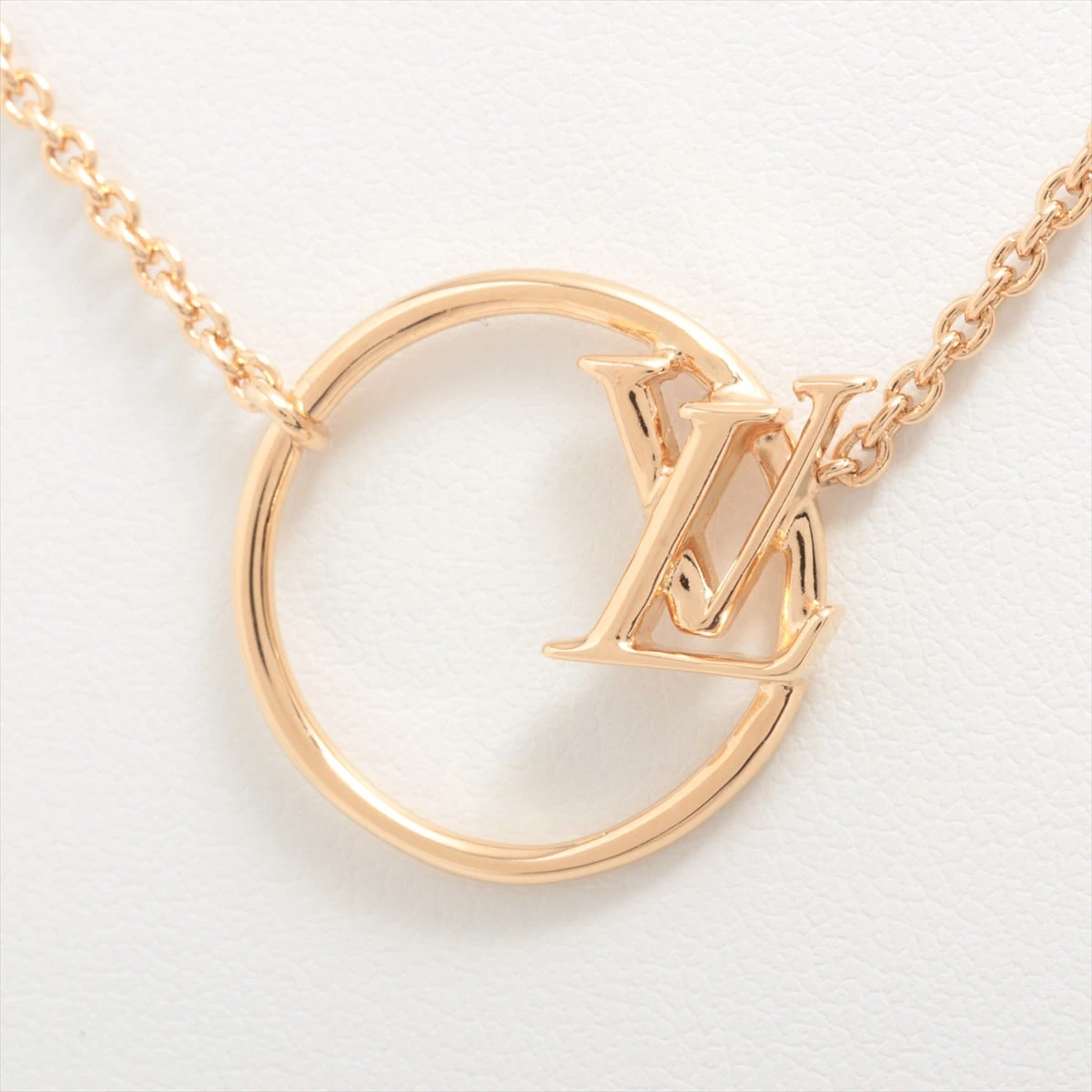 ヴィトン M00762 コリエLVエクリプス LE2242 ネックレス GP ゴールド