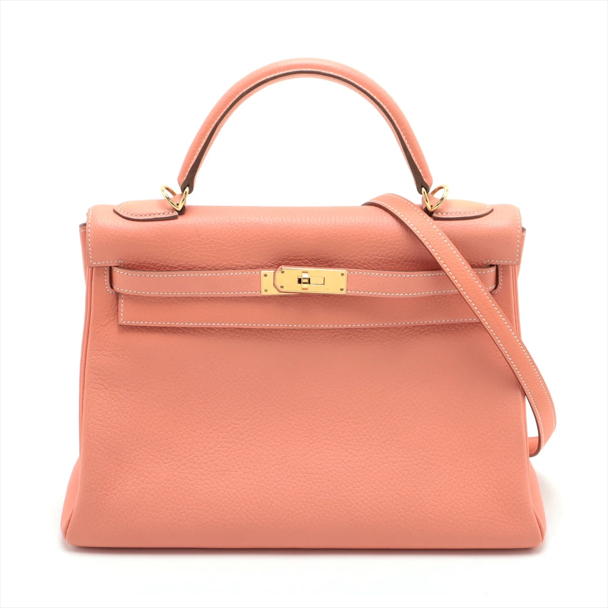 エルメス ケリー32 トリヨンクレマンス クレヴェット ゴールド金具 □Q:2013年