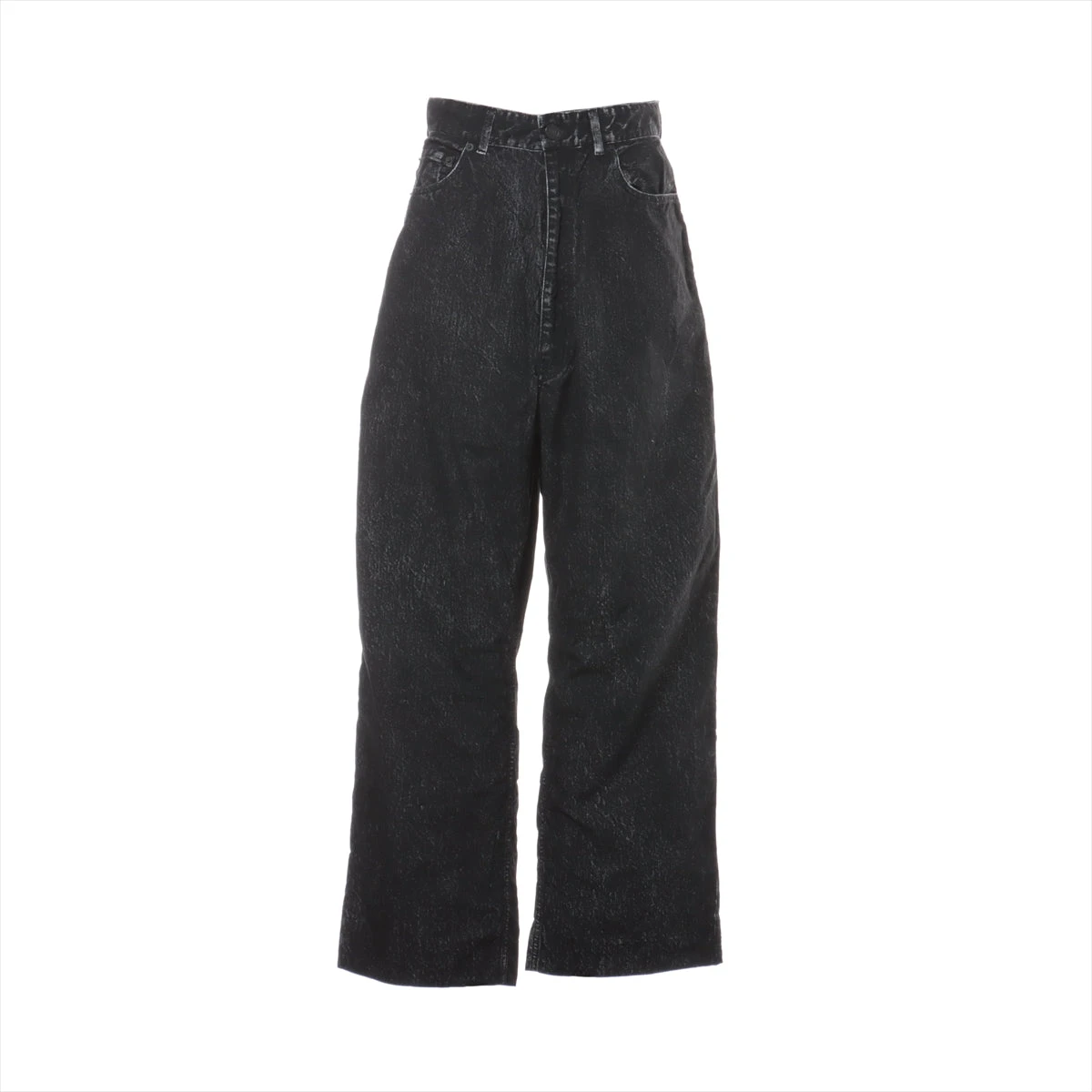 バレンシアガ 20年 コットン パンツ XS レディース ブラック 641548