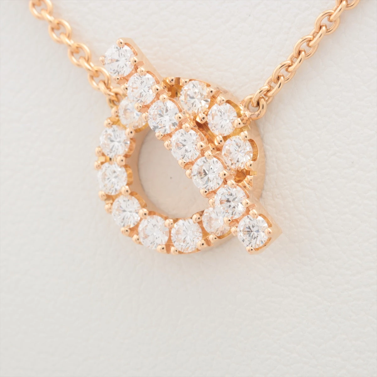 エルメス フィネス ダイヤ ネックレス 750(PG) 4.1g A2515814｜中古  