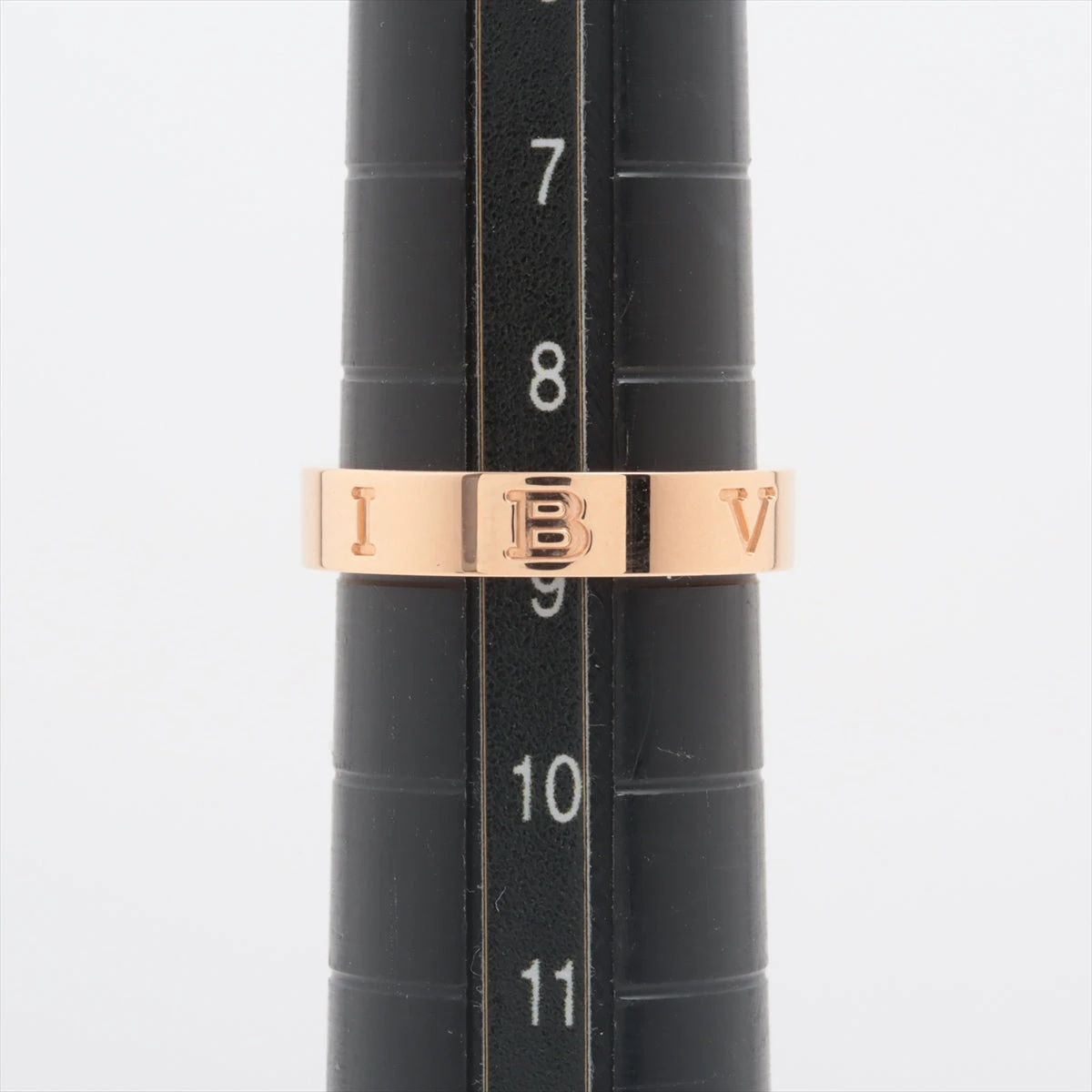 【新品同様】ブルガリ　ビーゼロワン　エッセンシャル　バンド　リング　Pt950 BVLGARI - 【新品同様】ブルガリ ビーゼロワン エッセンシャル
