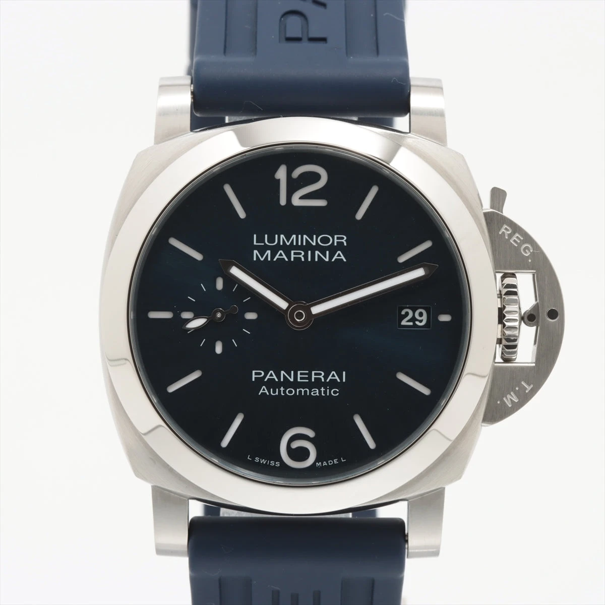 パネライ ルミノールマリーナ クアランタ PAM01370 SS×ラバー AT