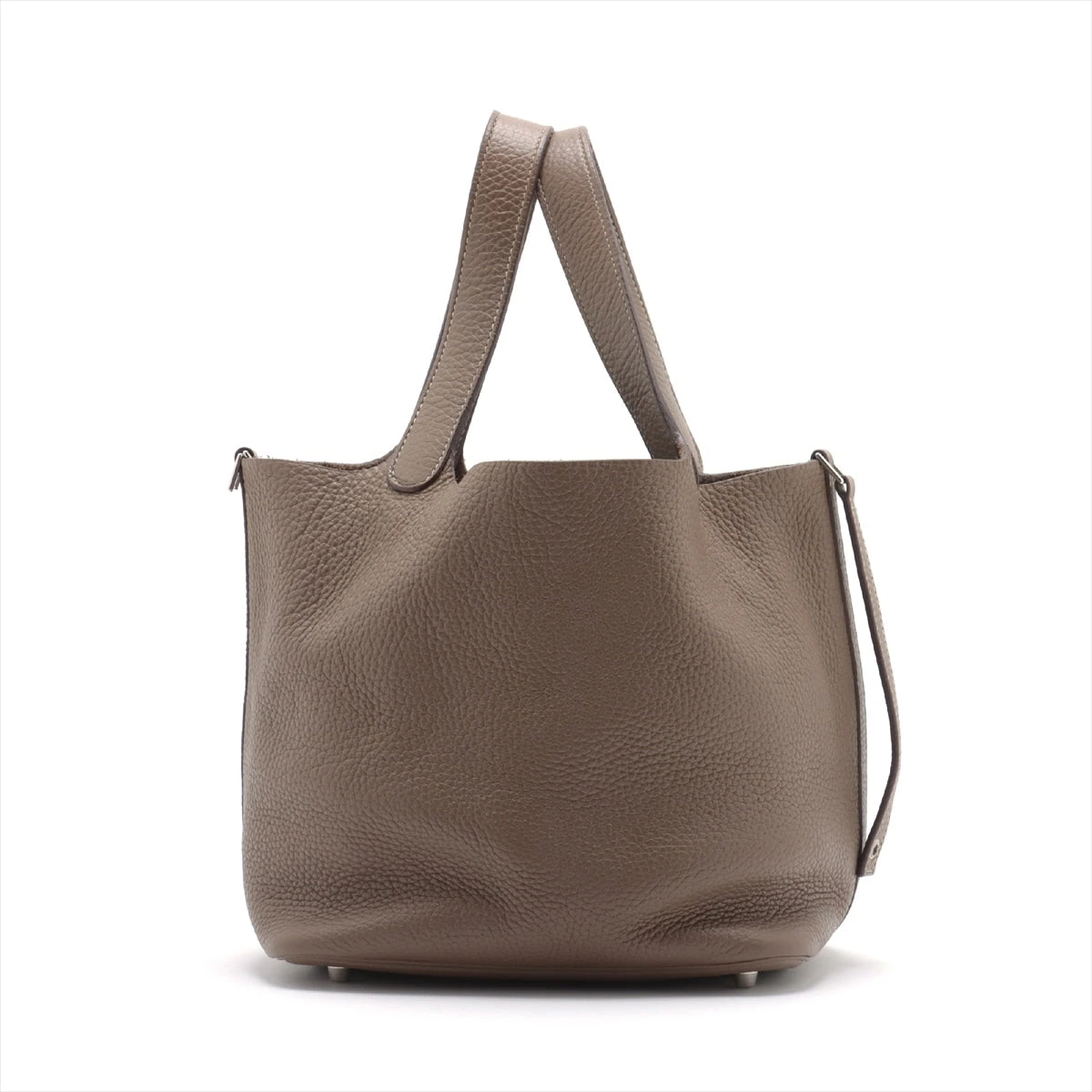 エルメス ピコタンロックMM トリヨンクレマンス エトゥープ シルバー金具 C:2018年