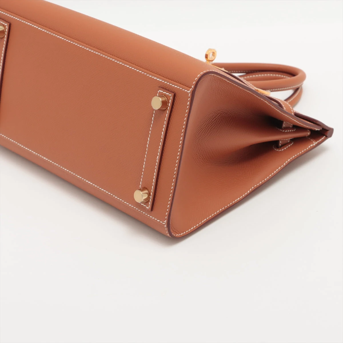 エルメス バーキン25 セリエ ヴォーエプソン ゴールド ゴールド金具 B