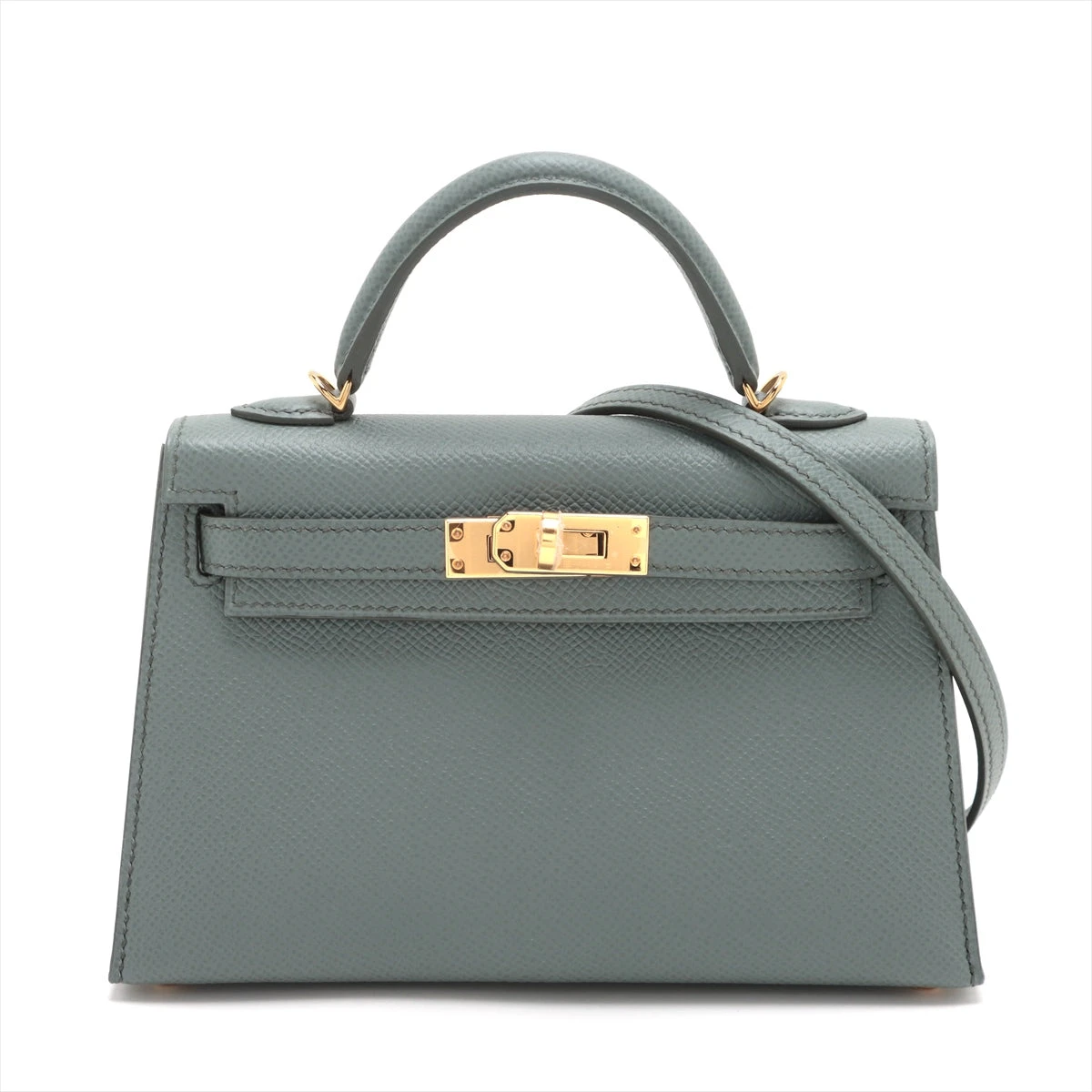 6 HERMES メドール コリエドシアン ヴォーエプソン グリーン 6 HERMES メドール コリエドシアン ヴォーエプソン グリーン