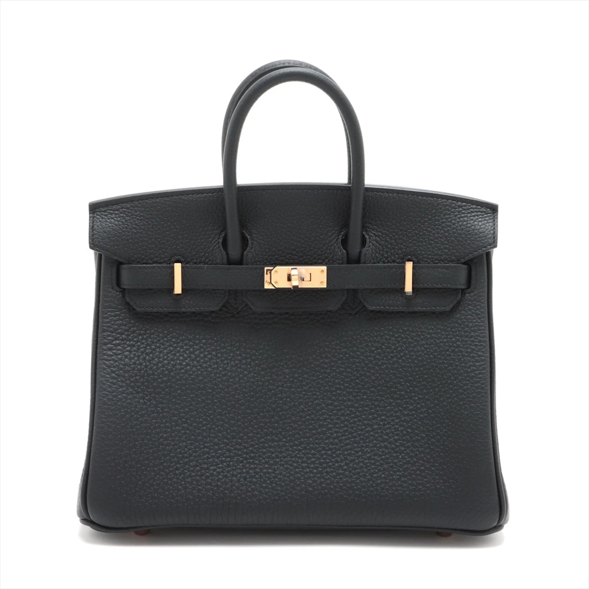 エルメス バーキン25 トゴ ブラック ピンクゴールド金具 B:2023年