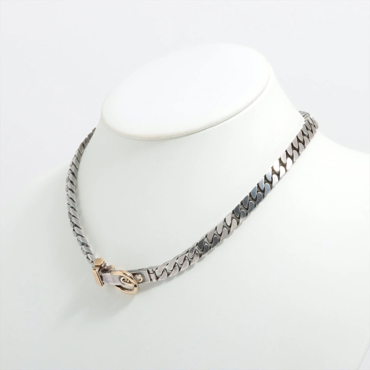 エルメス ブックルセリエ ネックレス 925×750 62.6g シルバー AP046970