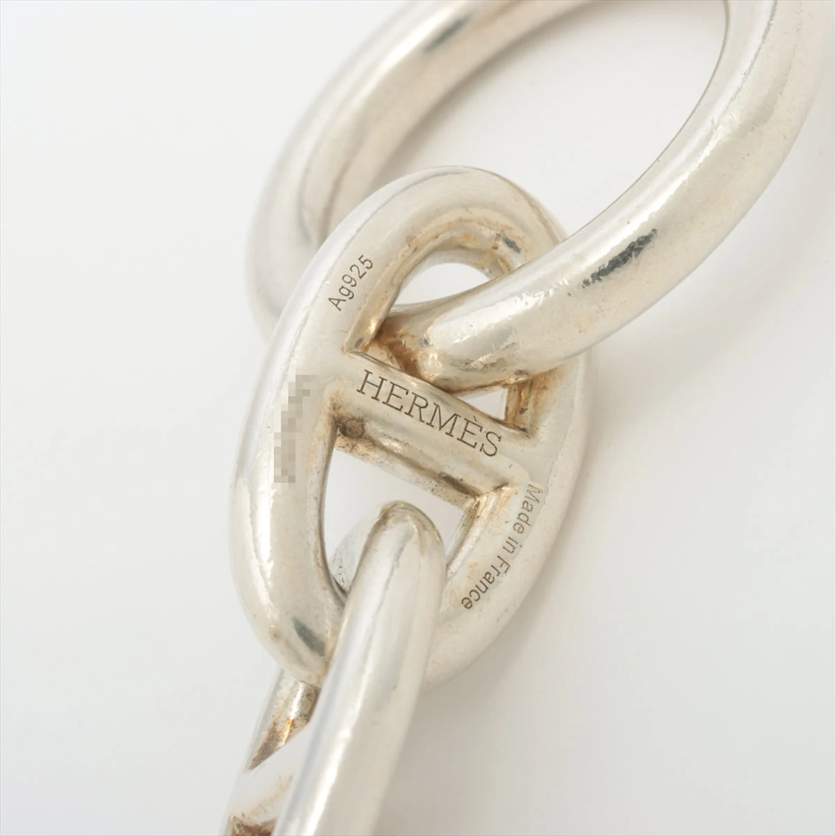 エルメス シェーヌダンクルGM 12コマ シルバー925 総重量67.5g