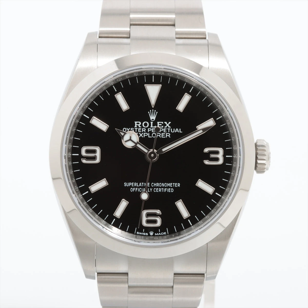 ロレックス エクスプローラーⅠ 124270 SS AT 黒文字盤 あまりごま3
