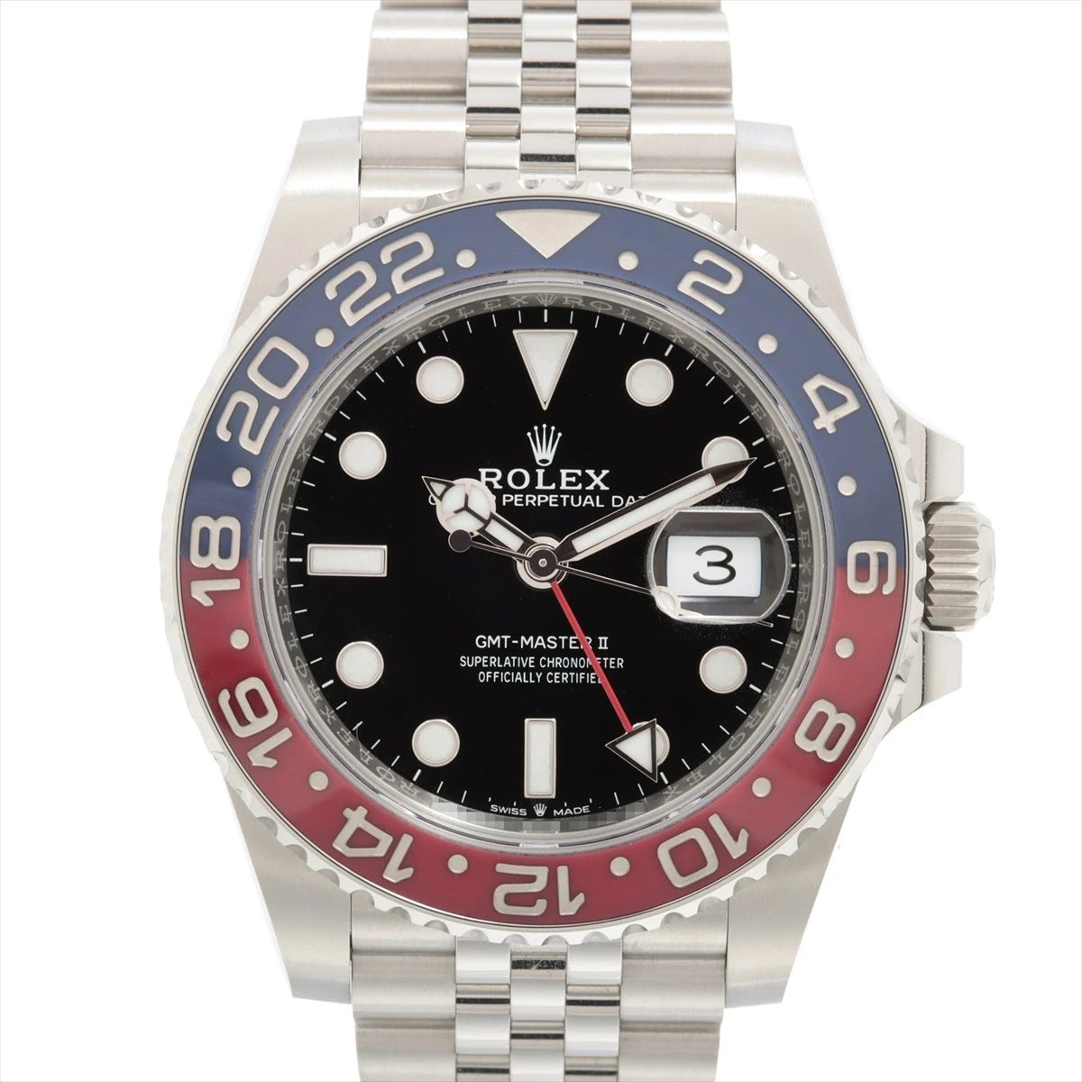 専用 ドレスのみ2点 ロレックス GMTマスターII 赤青ベゼル ジュビリーブレス
