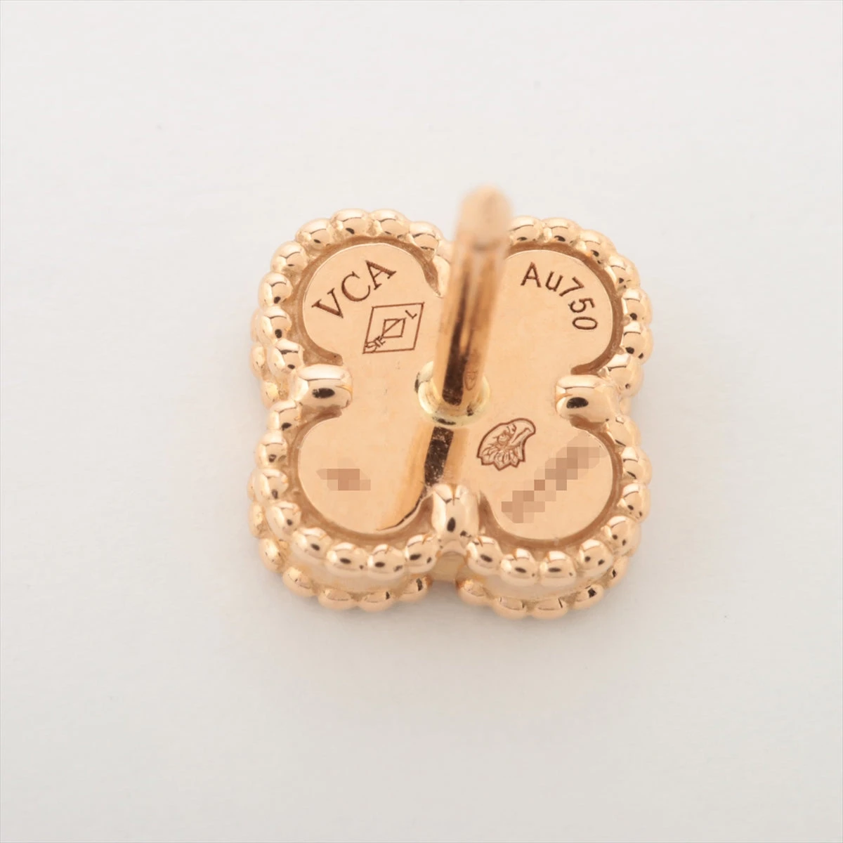 新品同様 ヴァンクリ&アーペルズ スウィートアルハンブラ　カーネリアンピアス ヴァンクリーフ＆アーペル Van Cleef & Arpels ピアス