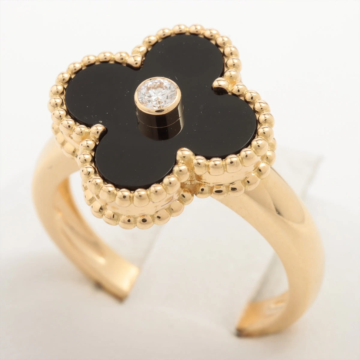 ヴァンクリーフ&アーペル ヴィンテージアルハンブラ 1P ダイヤ