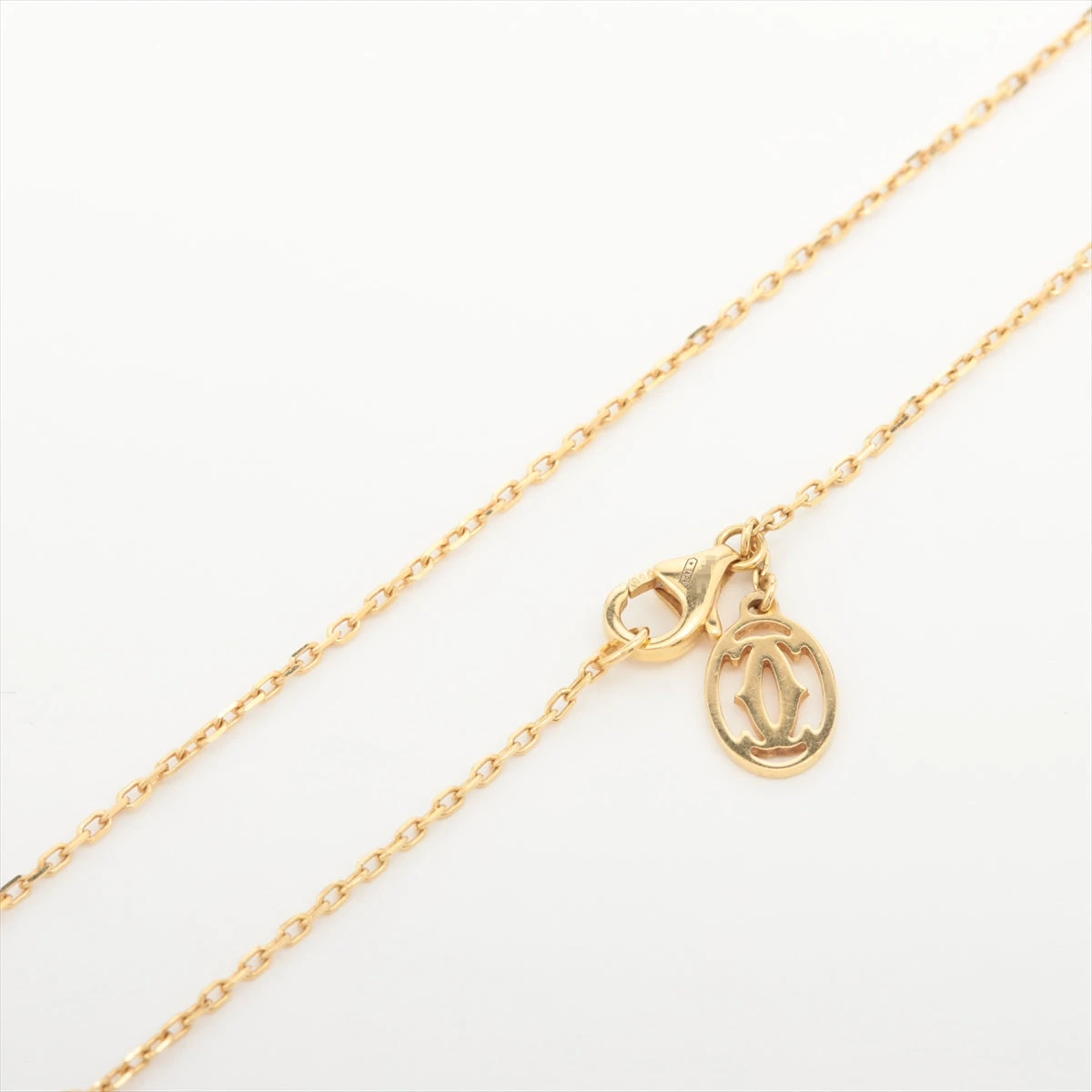 カルティエ チェーン ネックレス 50cm Au750WG【21797】 Cartier - カルティエ チェーン ネックレス アジャスター付き