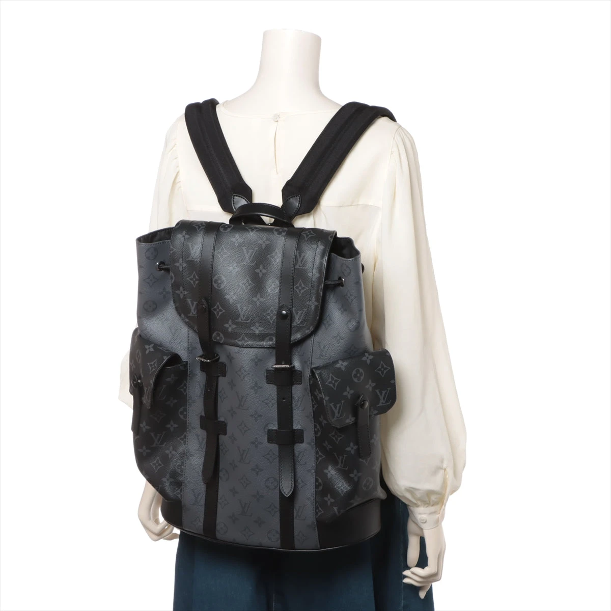 【極美品】ルイヴィトン・クリストファー MM・モノグラムエクリプス・M45419 76c691c22c7ef40a64aa64b04f05e9