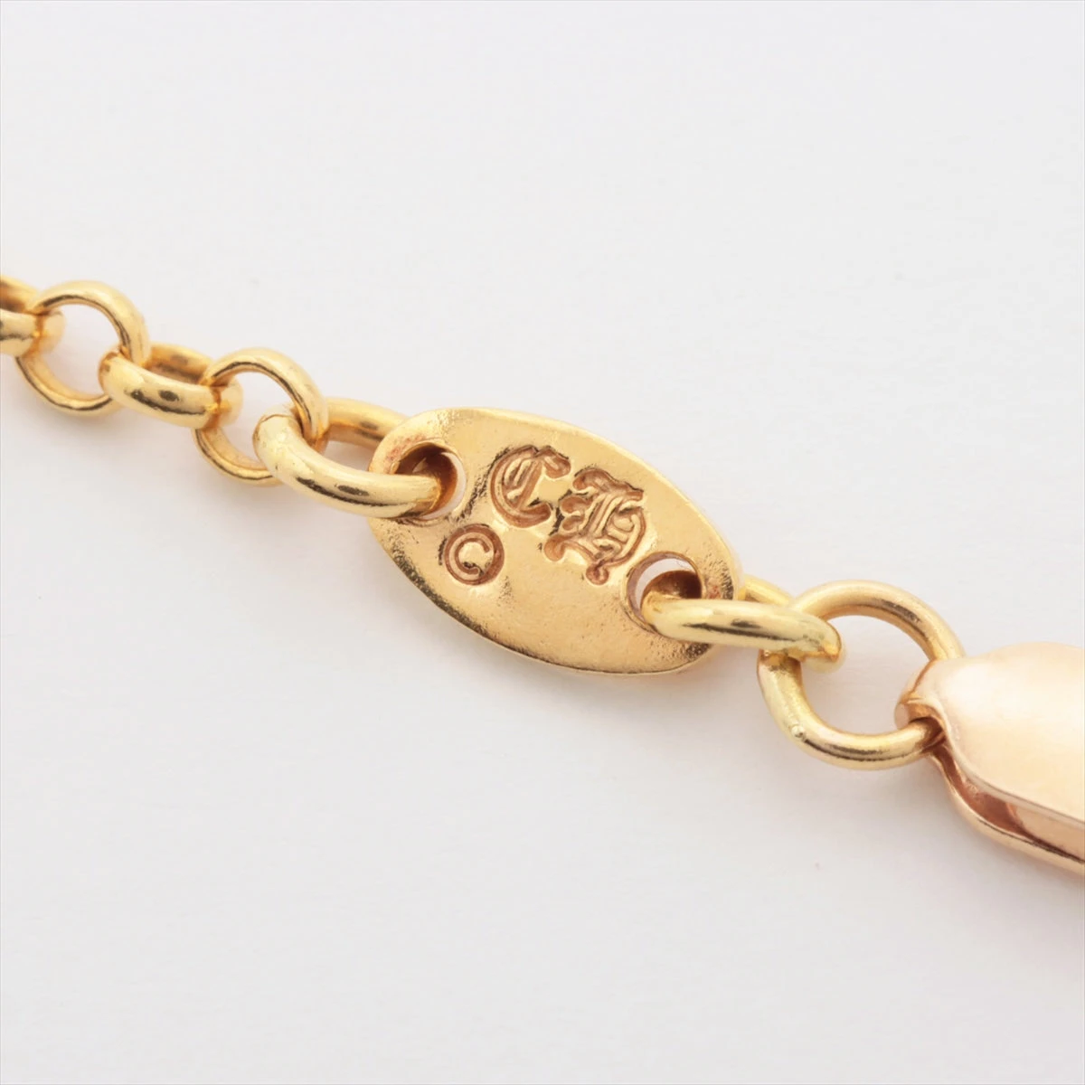 クロムハーツ ロールチェーン20インチ ネックレス 22K×14K 8.8g イン 