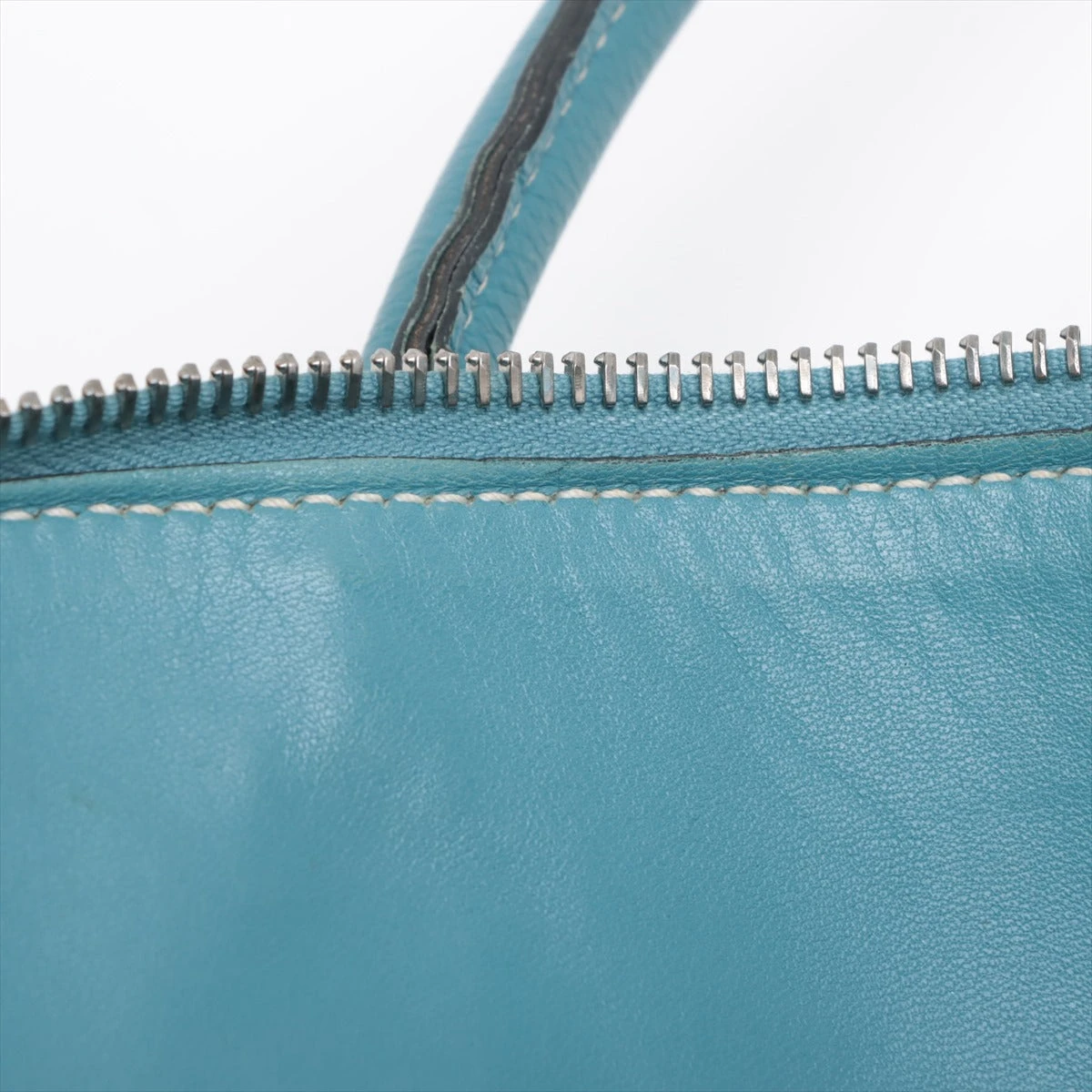 エルメス ボリード31 トリヨンクレマンス ブルージーン シルバー金具