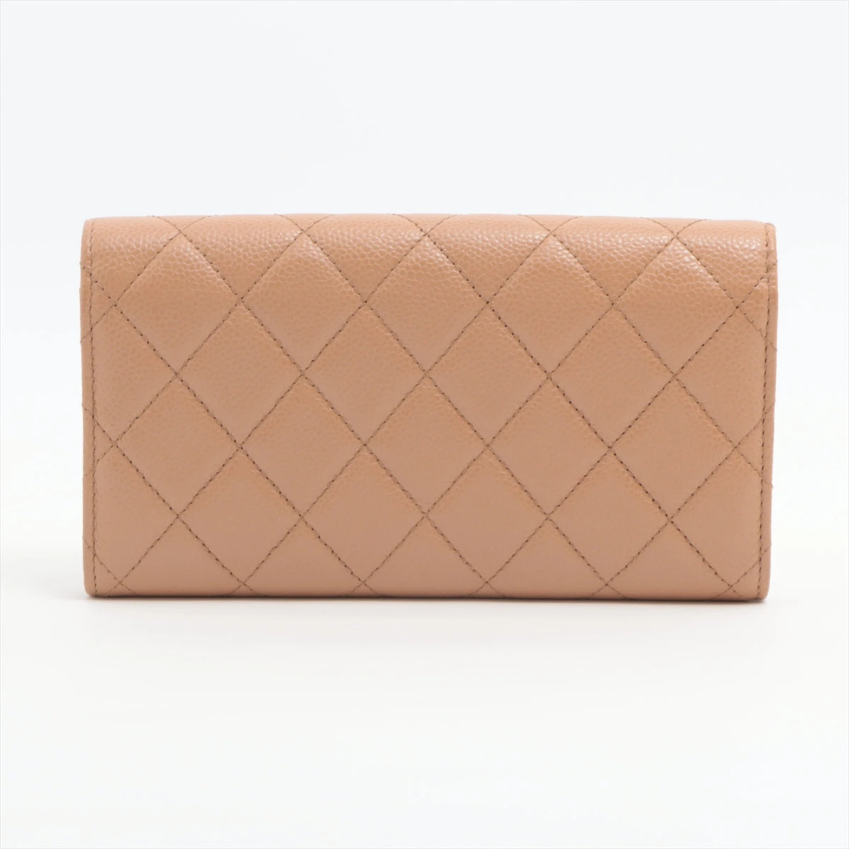 CHANEL シャネル　財布　キャビアスキン　ゴールドココロック　Wホック CHANEL - CHANEL シャネル キャビアスキン ゴールドココロック W