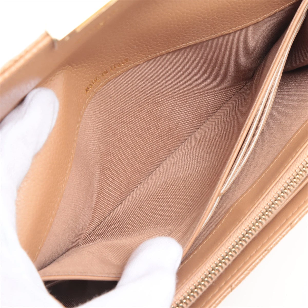 シャネル ココロック 長財布 CHANEL】【ゴールド金具】シャネル『マトラッセ ココロック 二つ折り長