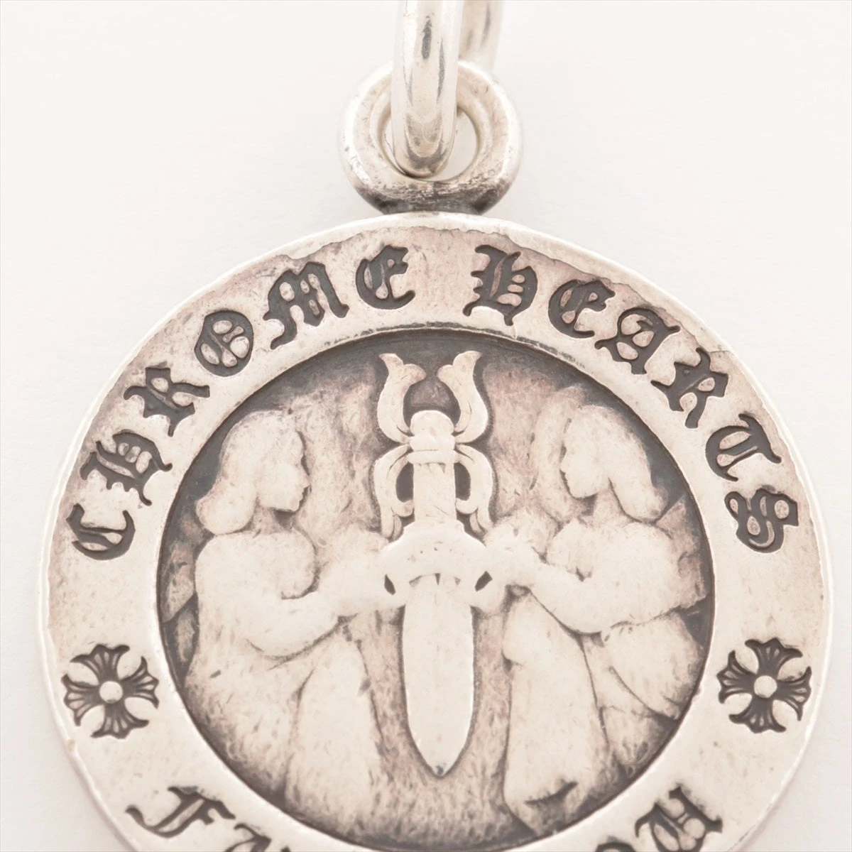 未使用 CHROME HEARTS エンジェルメダルチャーム V1 SV 925 クロムハーツエンジェルメダルチャームV1|クロムハーツ通販専門