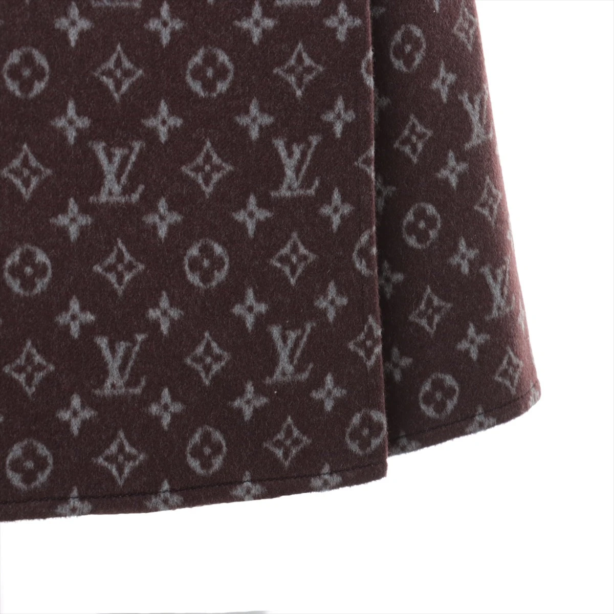 ヴィトン 21AW ウール×シルク スカート 38 レディース ボルドー RW212W モノグラム LOUIS VUITTON（スカート）のフリマアイテム一覧