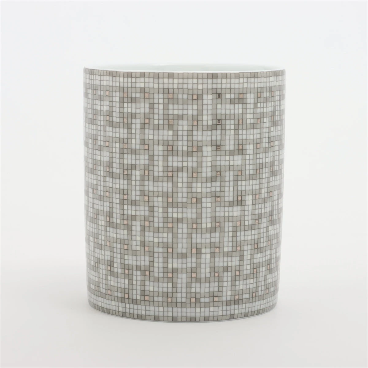 エルメス モザイク24 マグカップ 陶器 グレー A2384797｜中古ブランド  