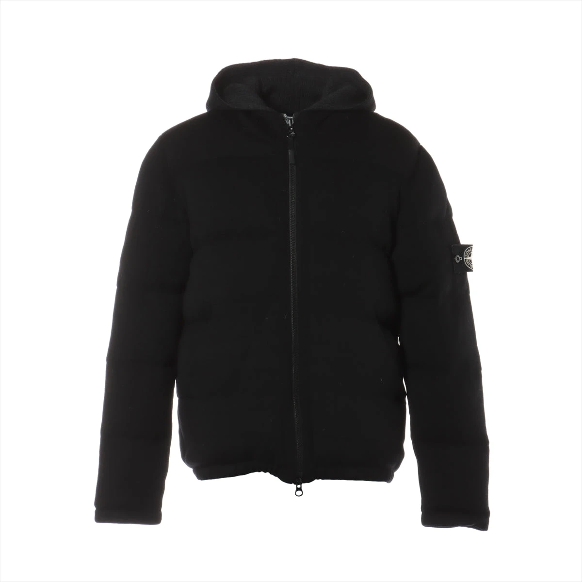 ストーンアイランド ウール ダウンジャケット L メンズ ブラック