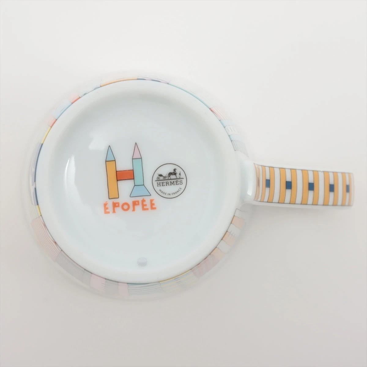 エルメス エポペ 陶器 ホワイト レディース その他小物（ホワイト（白  