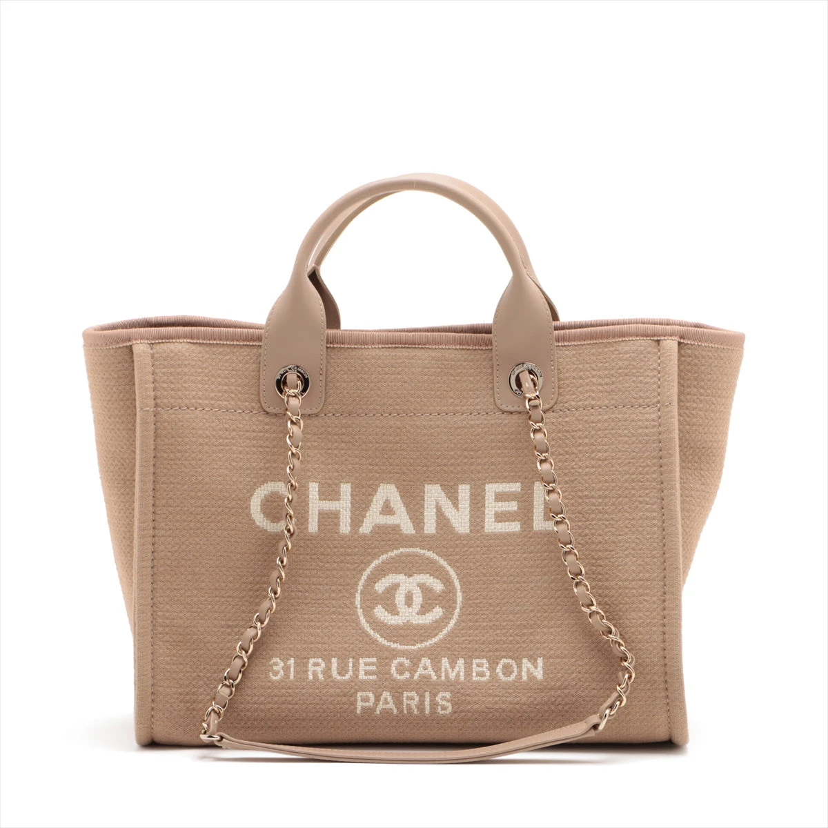 【ポーチ付き♪】CHANEL ドーヴィルトート ユニセックス シャネル ドーヴィル｜ユニセックス｜中古ブランド品・ブランド