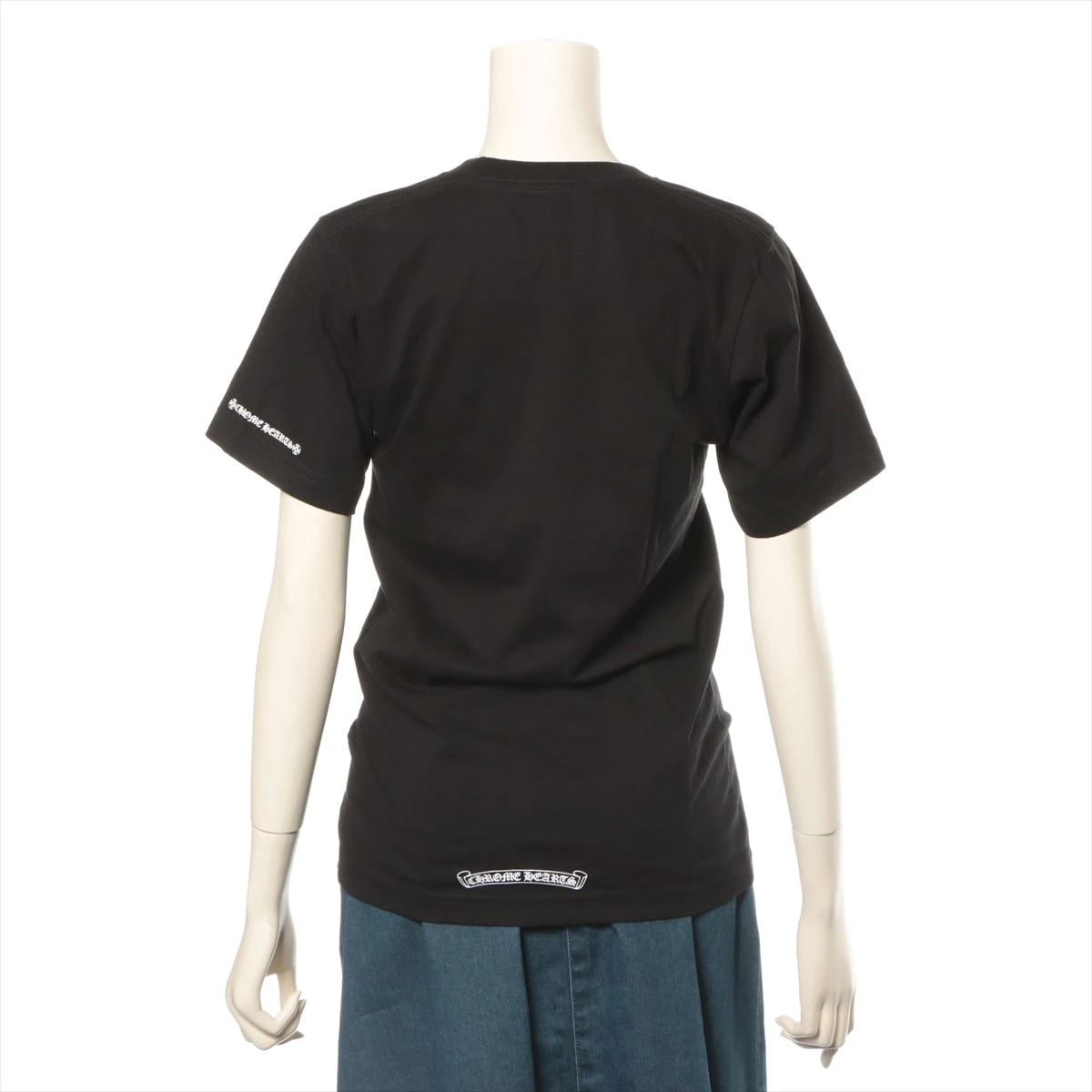 クロムハーツ Tシャツ コットン サイズXS ブラック AH018736｜中古 