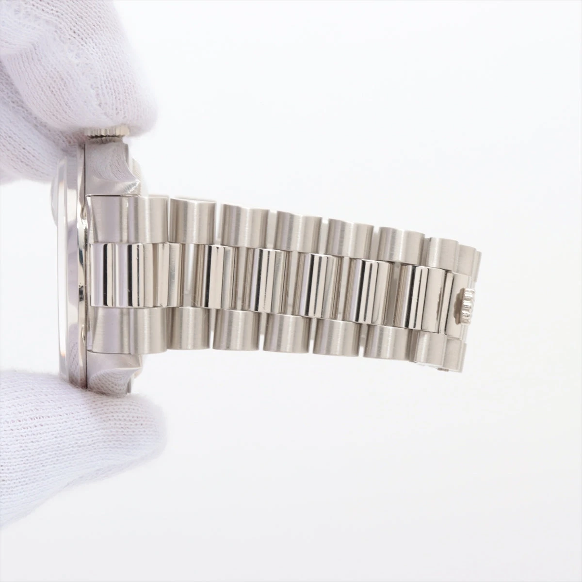 ロレックス デイデイト 18206 PT AT アイスブルー文字盤 あまりごま4