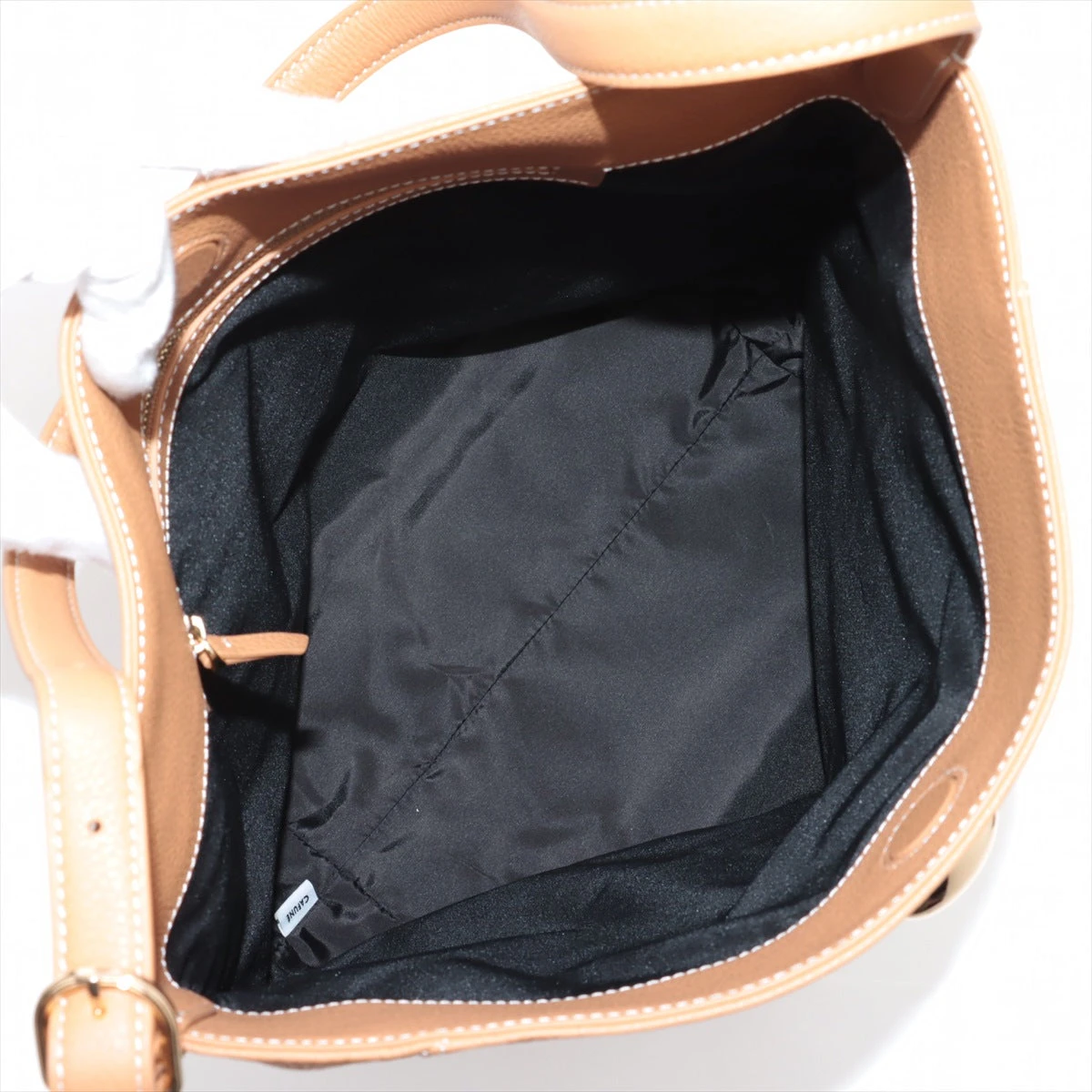 カフネ レザー ショルダーバッグ ブラウン WZ299530｜中古