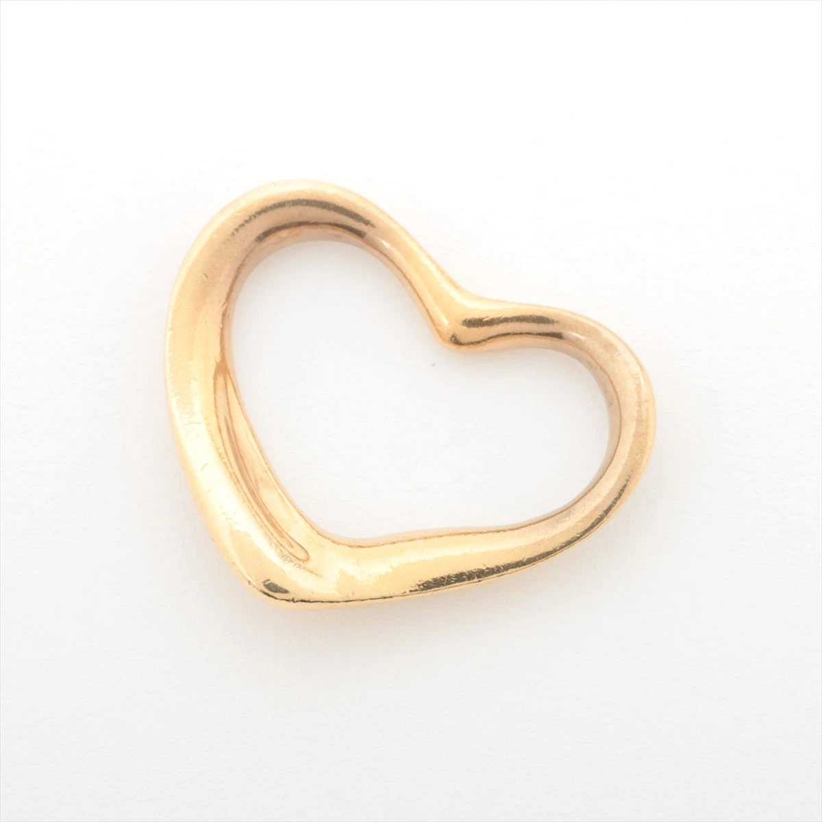 ティファニー　ネックレス　ハート　クリップ付き ティファニー オープンハート ネックレストップ 18K(YG) 1.1g A2494749