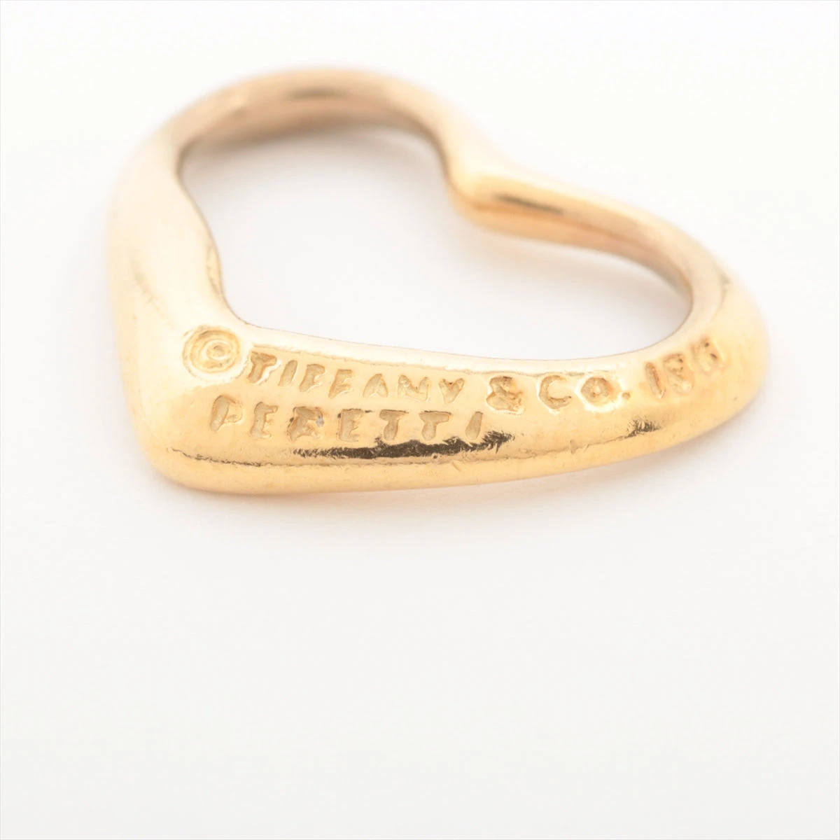 新品18k♥オープンハート♥　 ペンダントトップ K18/WG/PG0.2ct ダイヤモンド ハート オープンハート ペンダント