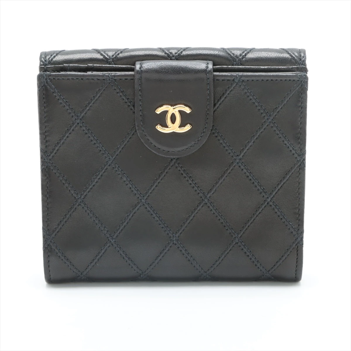 【美品】CHANEL シャネル ビコローレ 長財布 ウォレット ゴールド金具 楽天市場】≪Brand new≫ CHANEL Flap Long Walette Black Gold