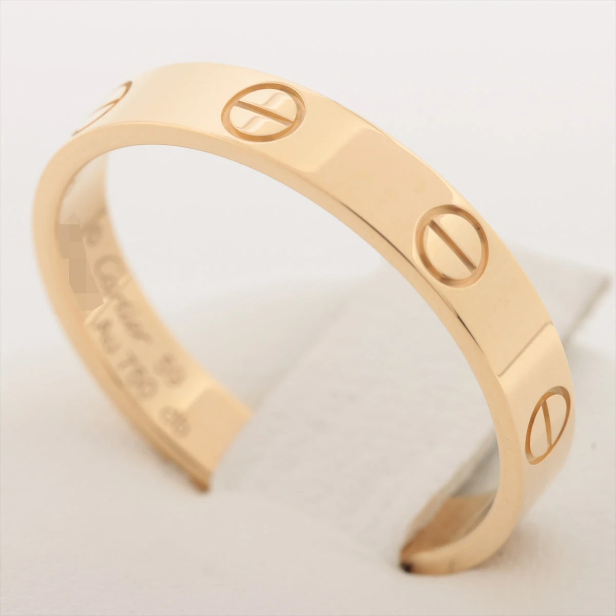 カルティエ ミニラブ リング 750(YG) 3.7g 59 A2072690｜中古ブランド