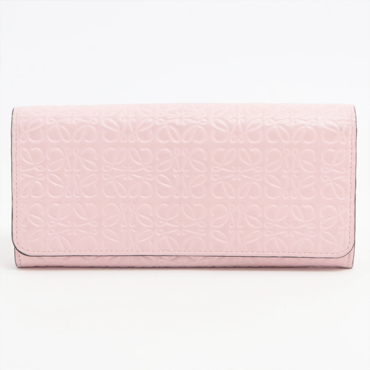 LOEWE ロエベ 長財布 リピートアナグラム スモークピンク ロエベ