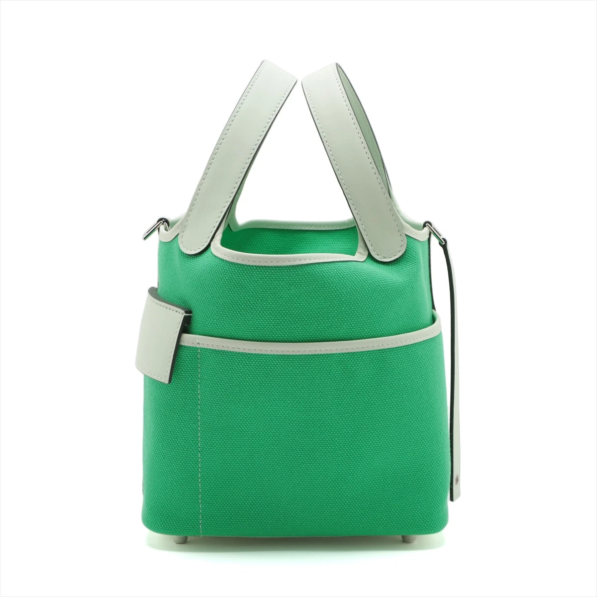【奥ゆかしいグリーン♡】HERMES ピコタンロック18 ピコタンロックPM セージ グリーン 緑[H056289CKQ1] Picotin